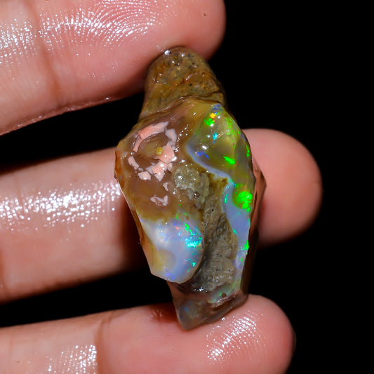 Opal Rough Specimen 40.5 Carat (8.1g) | 100% Natural Ethiopian Opal Raw