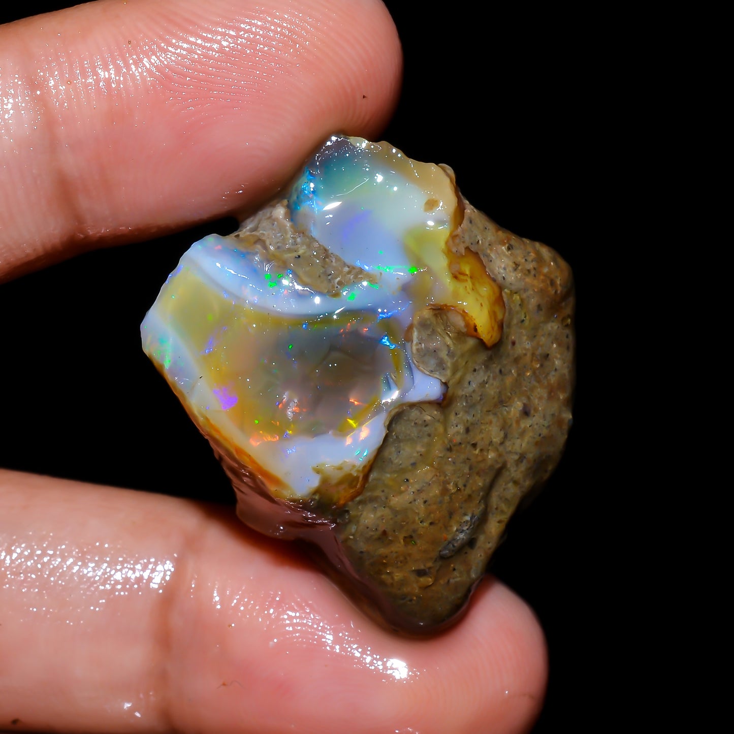 Opal Rough Specimen 40.5 Carat (8.1g) | 100% Natural Ethiopian Opal Raw