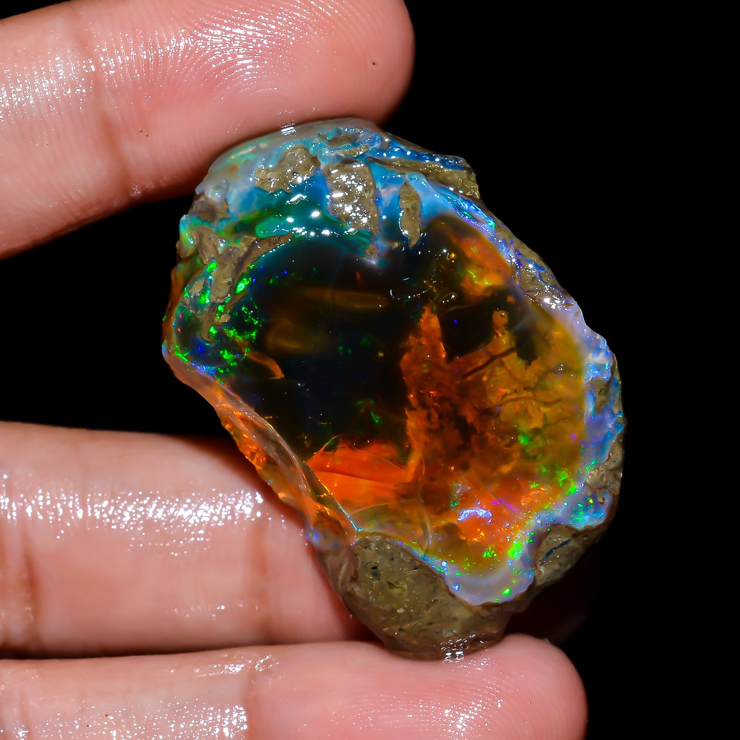 Opal Rough Specimen 45.5 Carat (9.1g) | 100% Natural Ethiopian Opal Raw