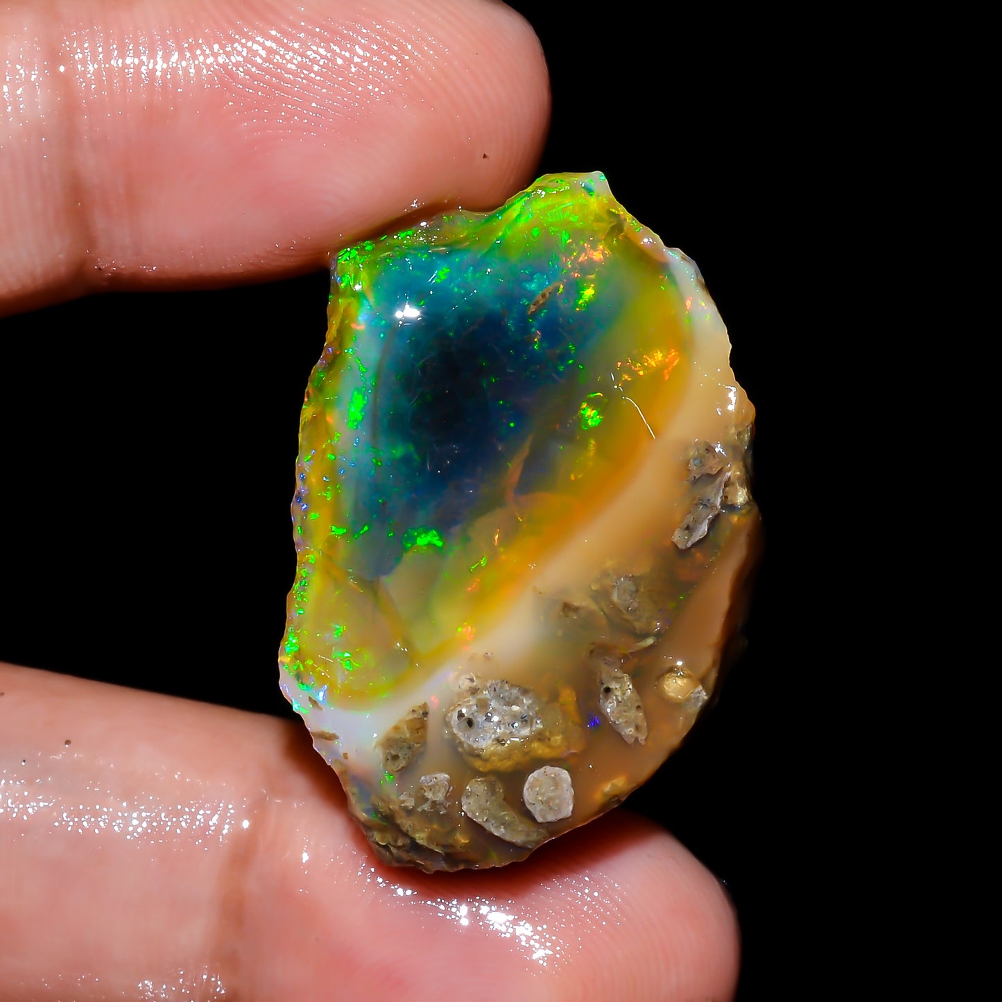 Opal Rough Specimen 29.5 Carat (5.9g) | 100% Natural Ethiopian Opal Raw