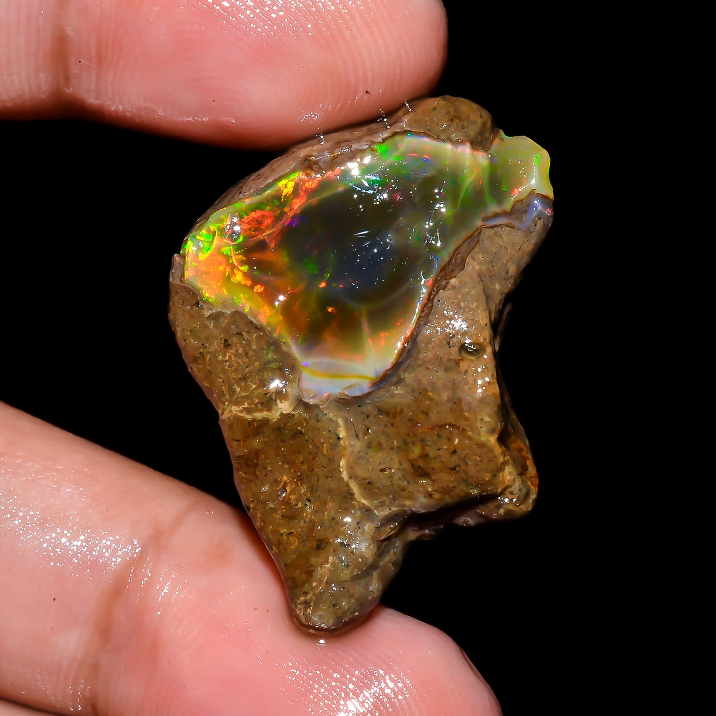 Opal Rough Specimen 29.00 Carat (5.8g) | 100% Natural Ethiopian Opal Raw