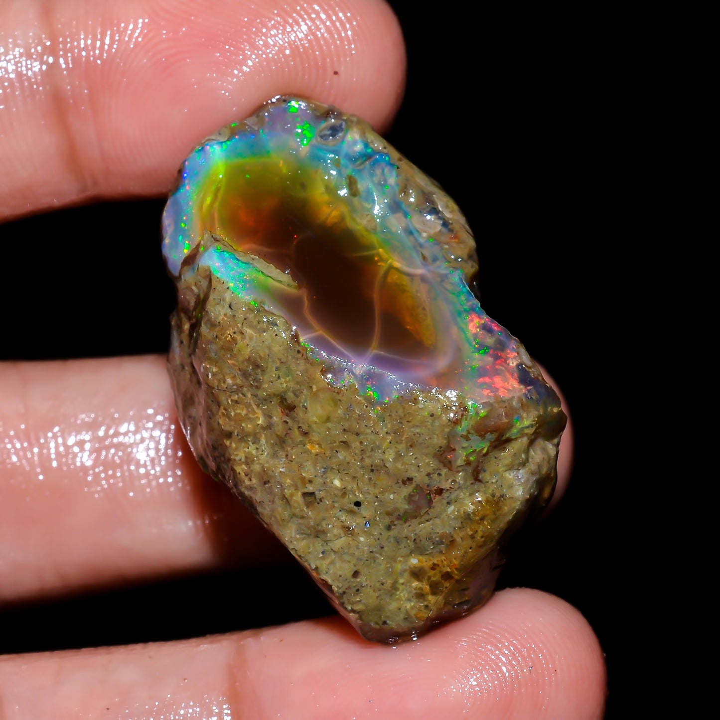 Opal Rough Specimen 54.5 Carat (10.9g) | 100% Natural Ethiopian Opal Raw