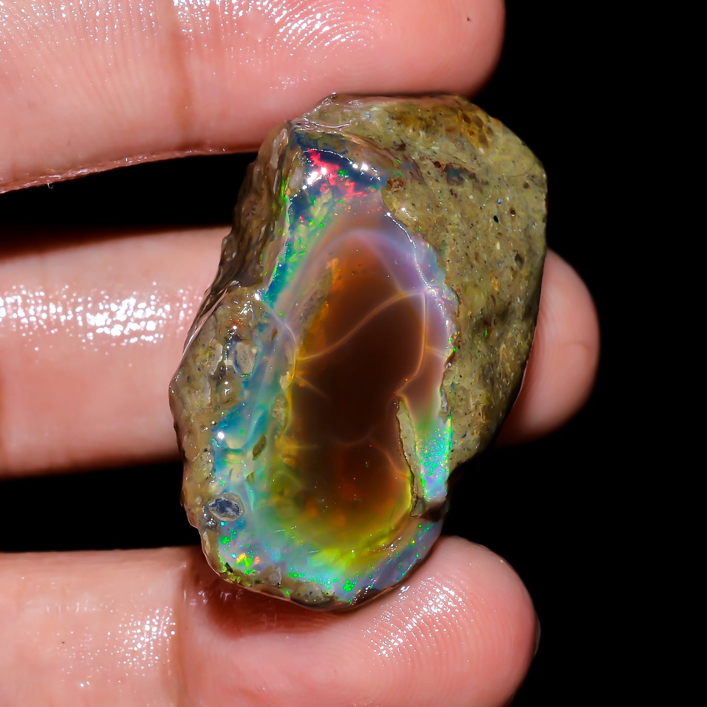 Opal Rough Specimen 54.5 Carat (10.9g) | 100% Natural Ethiopian Opal Raw