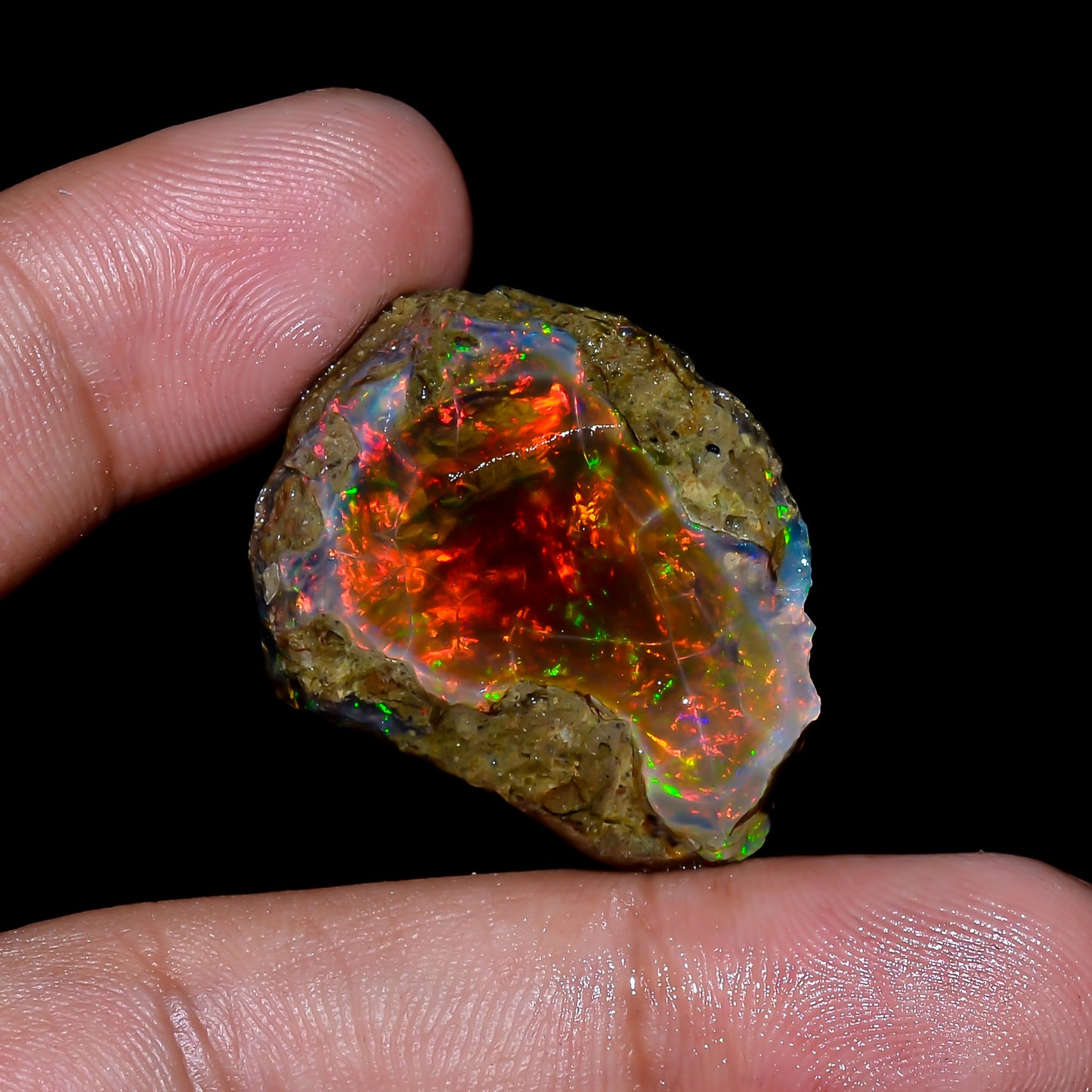 Opal Rough Specimen 44.5 Carat (8.9g) | 100% Natural Ethiopian Opal Raw