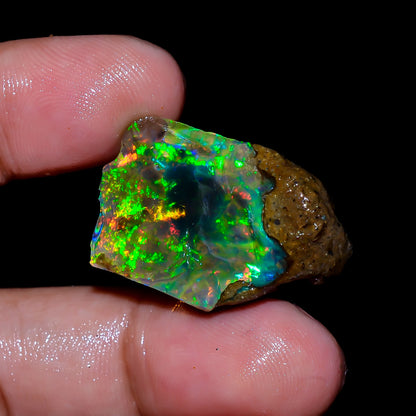 Opal Rough Specimen 19.5 Carat (4.5g) | 100% Natural Ethiopian Opal Raw