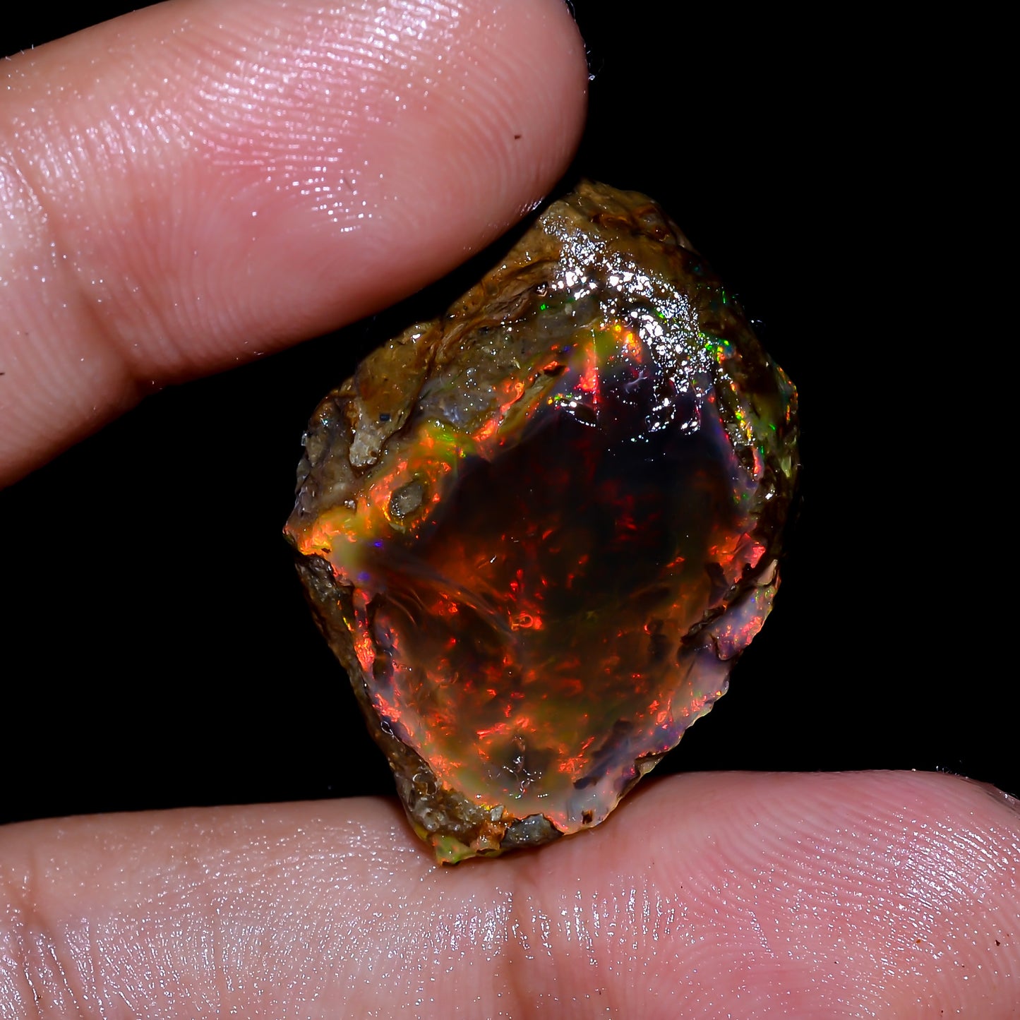 Opal Rough Specimen  30.5 Carat (6.1g) | 100% Natural Ethiopian Opal Raw
