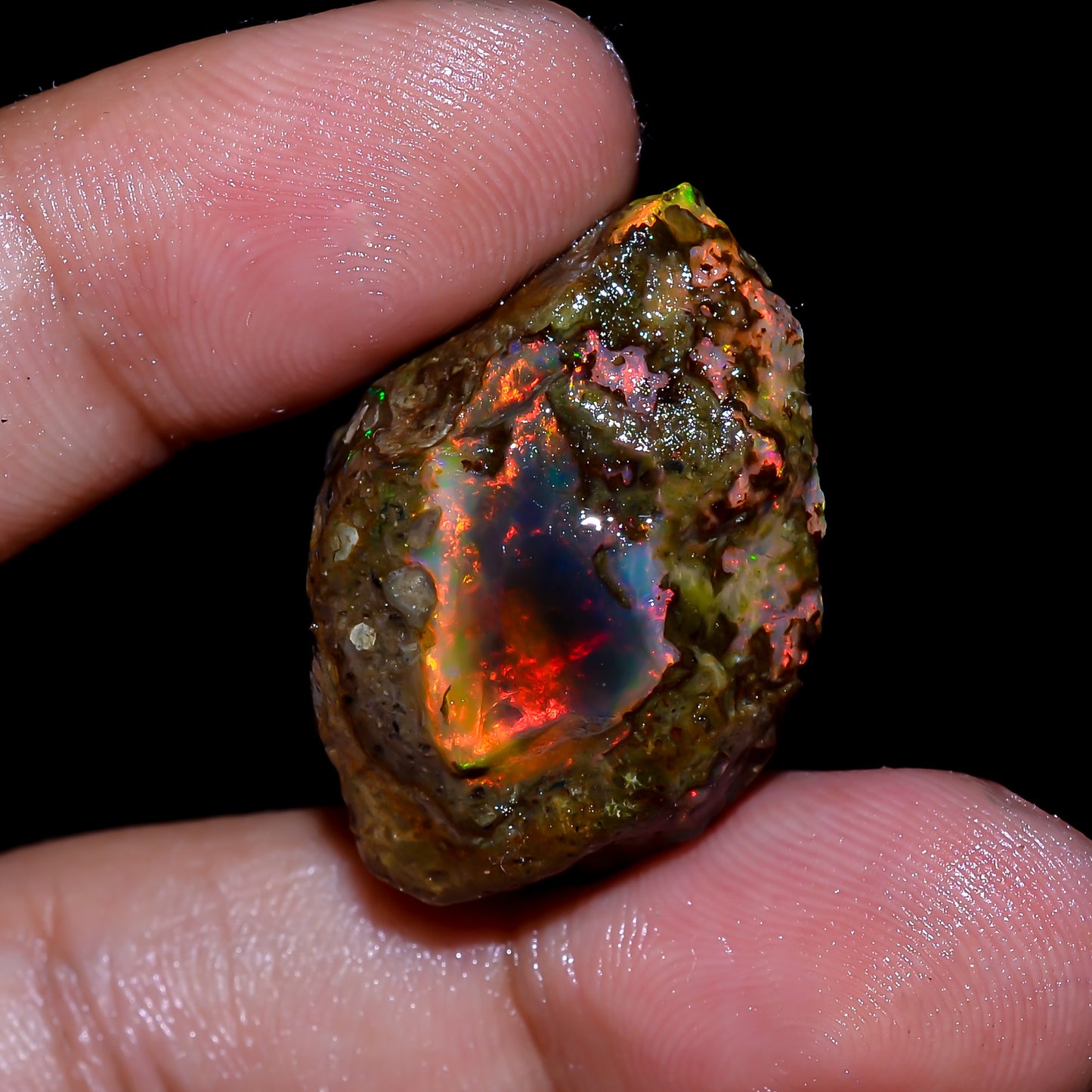 Opal Rough Specimen  30.5 Carat (6.1g) | 100% Natural Ethiopian Opal Raw