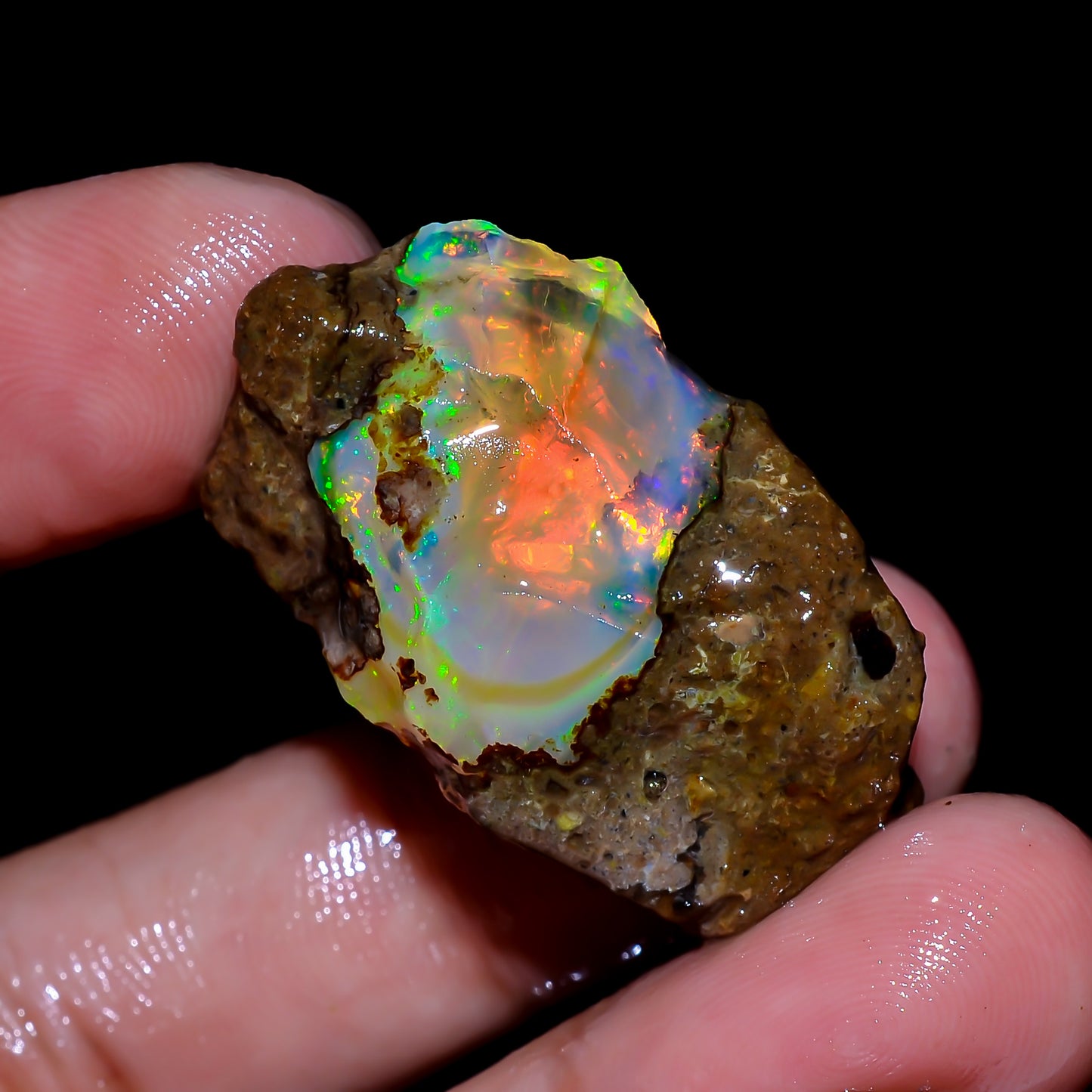 Opal Rough Specimen 36.00 Carat (7.2g) | 100% Natural Ethiopian Opal Raw