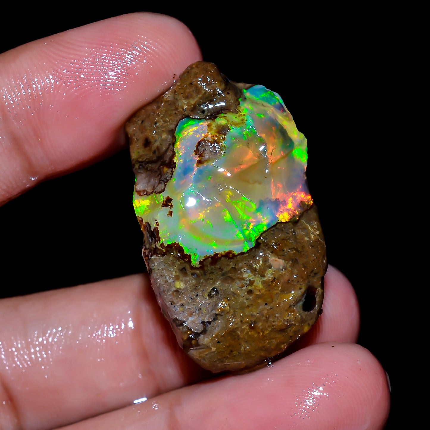 Opal Rough Specimen 36.00 Carat (7.2g) | 100% Natural Ethiopian Opal Raw