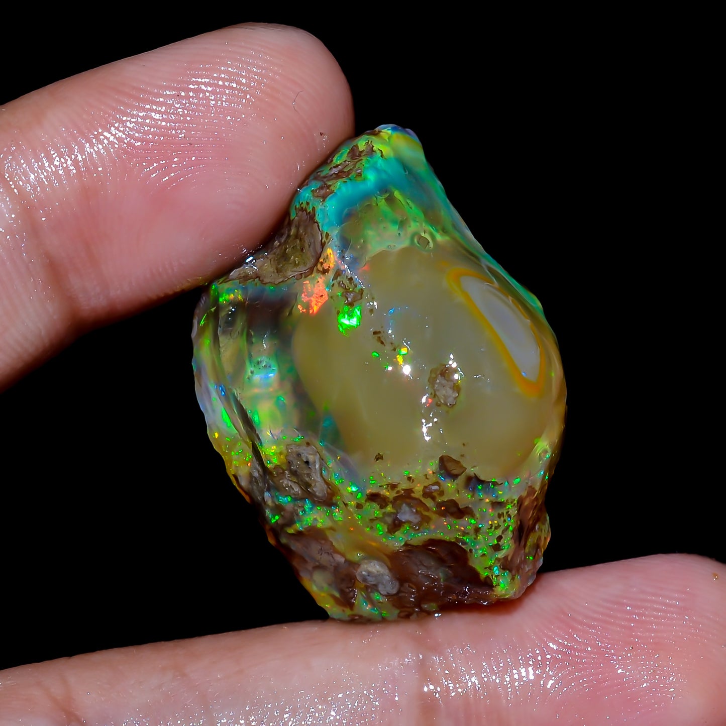 Opal Rough Specimen 45.5 Carat (9.1g) | 100% Natural Ethiopian Opal Raw