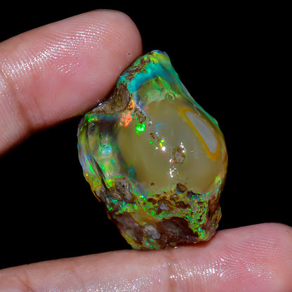Opal Rough Specimen 45.5 Carat (9.1g) | 100% Natural Ethiopian Opal Raw