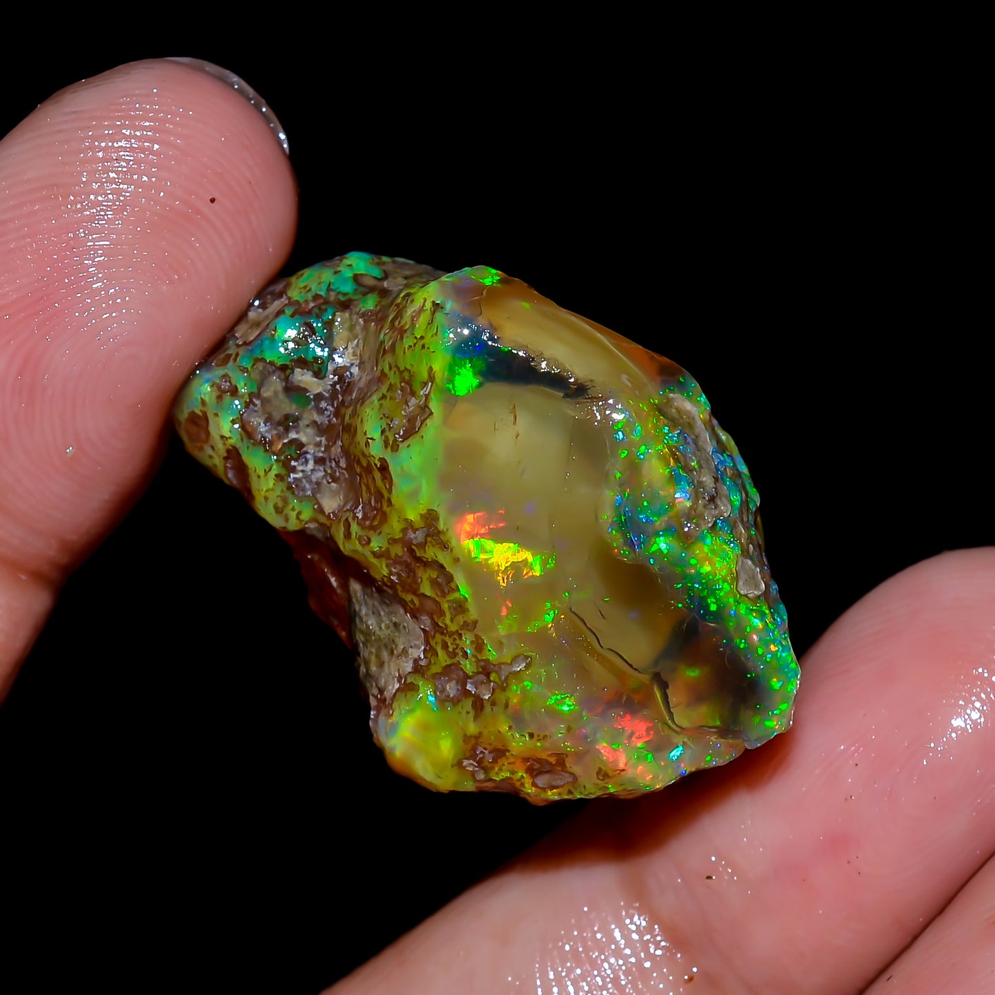 Opal Rough Specimen 45.5 Carat (9.1g) | 100% Natural Ethiopian Opal Raw
