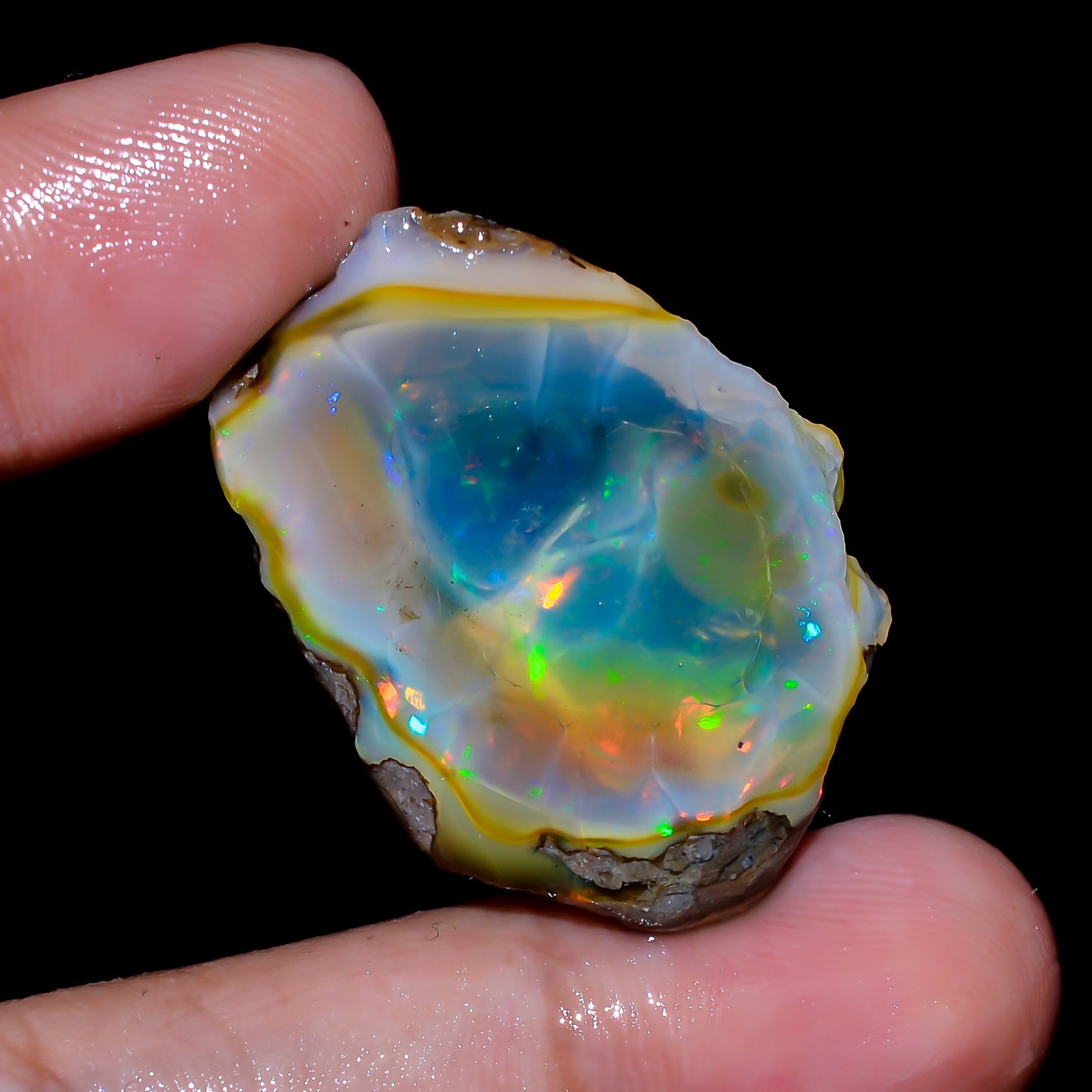 Opal Rough Specimen 43.00 Carat (8.6g) | 100% Natural Ethiopian Opal Raw