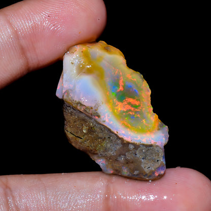 Opal Rough Specimen 26.00 Carat (5.2) | 100% Natural Ethiopian Opal Raw