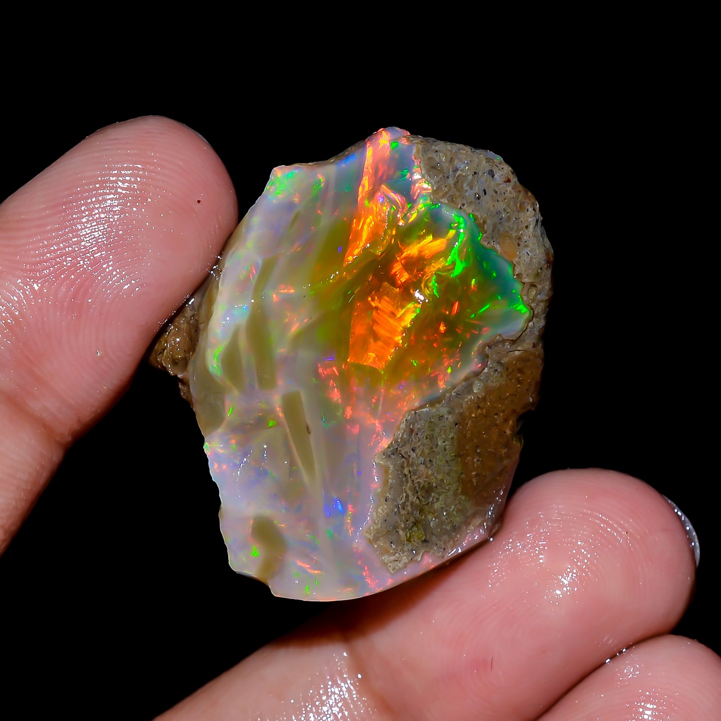 Opal Rough Specimen 26.00 Carat (5.2) | 100% Natural Ethiopian Opal Raw