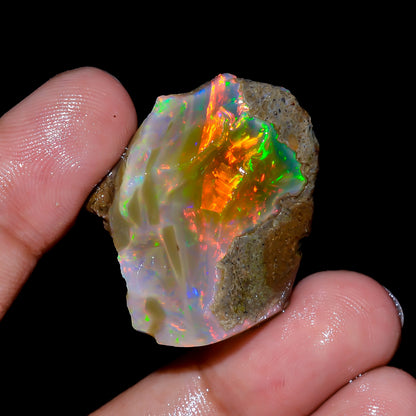 Opal Rough Specimen 26.00 Carat (5.2) | 100% Natural Ethiopian Opal Raw