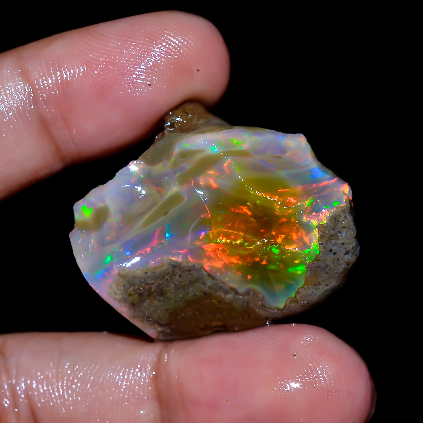 Opal Rough Specimen 26.00 Carat (5.2) | 100% Natural Ethiopian Opal Raw