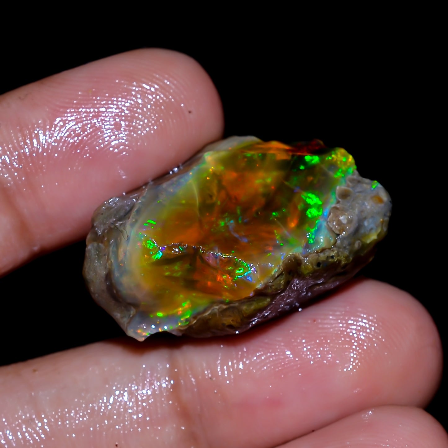 Opal Rough Specimen 29.5 Carat (5.9g) | 100% Natural Ethiopian Opal Raw