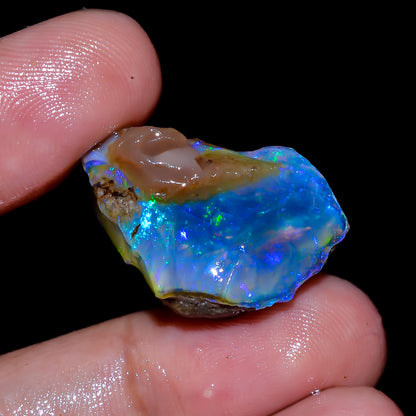Opal Rough Specimen 25.5 Carat (5.1g) | 100% Natural Ethiopian Opal Raw