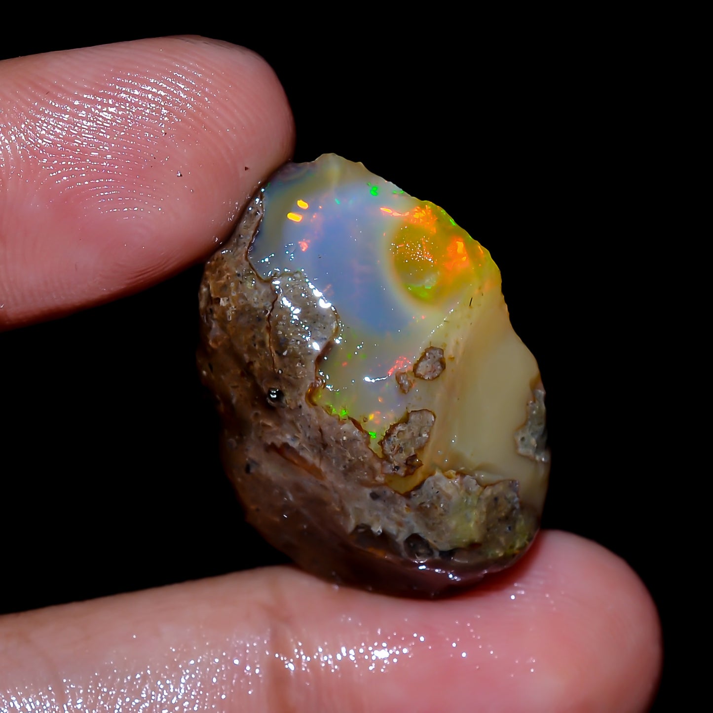 Opal Rough Specimen 25.00 Carat (5g) | 100% Natural Ethiopian Opal Raw
