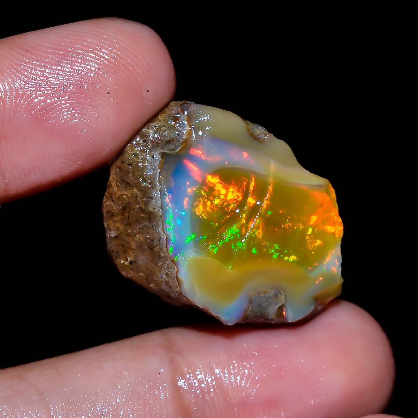 Opal Rough Specimen 25.00 Carat (5g) | 100% Natural Ethiopian Opal Raw
