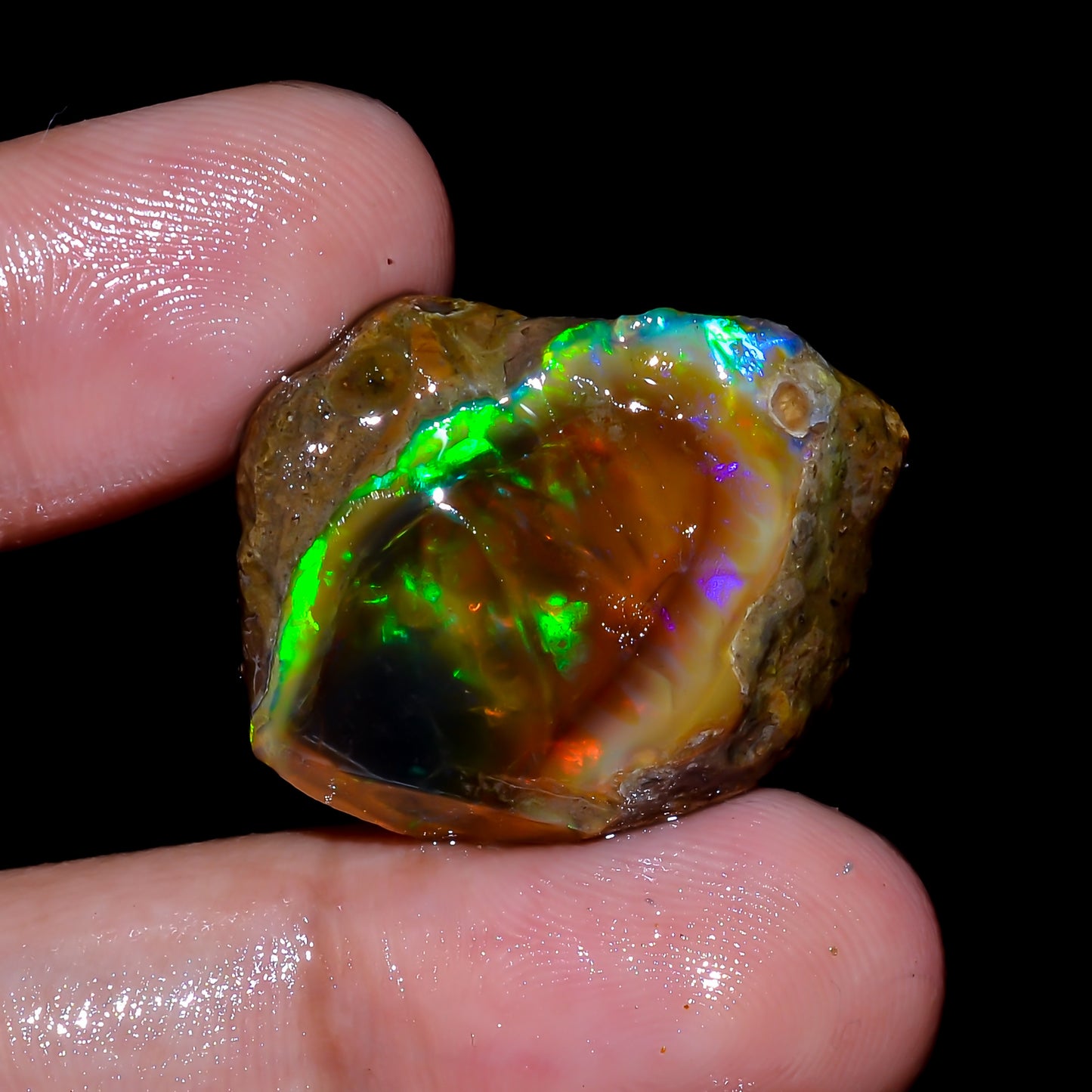 Opal Rough Specimen 29.00 Carat (5.8g) | 100% Natural Ethiopian Opal Raw