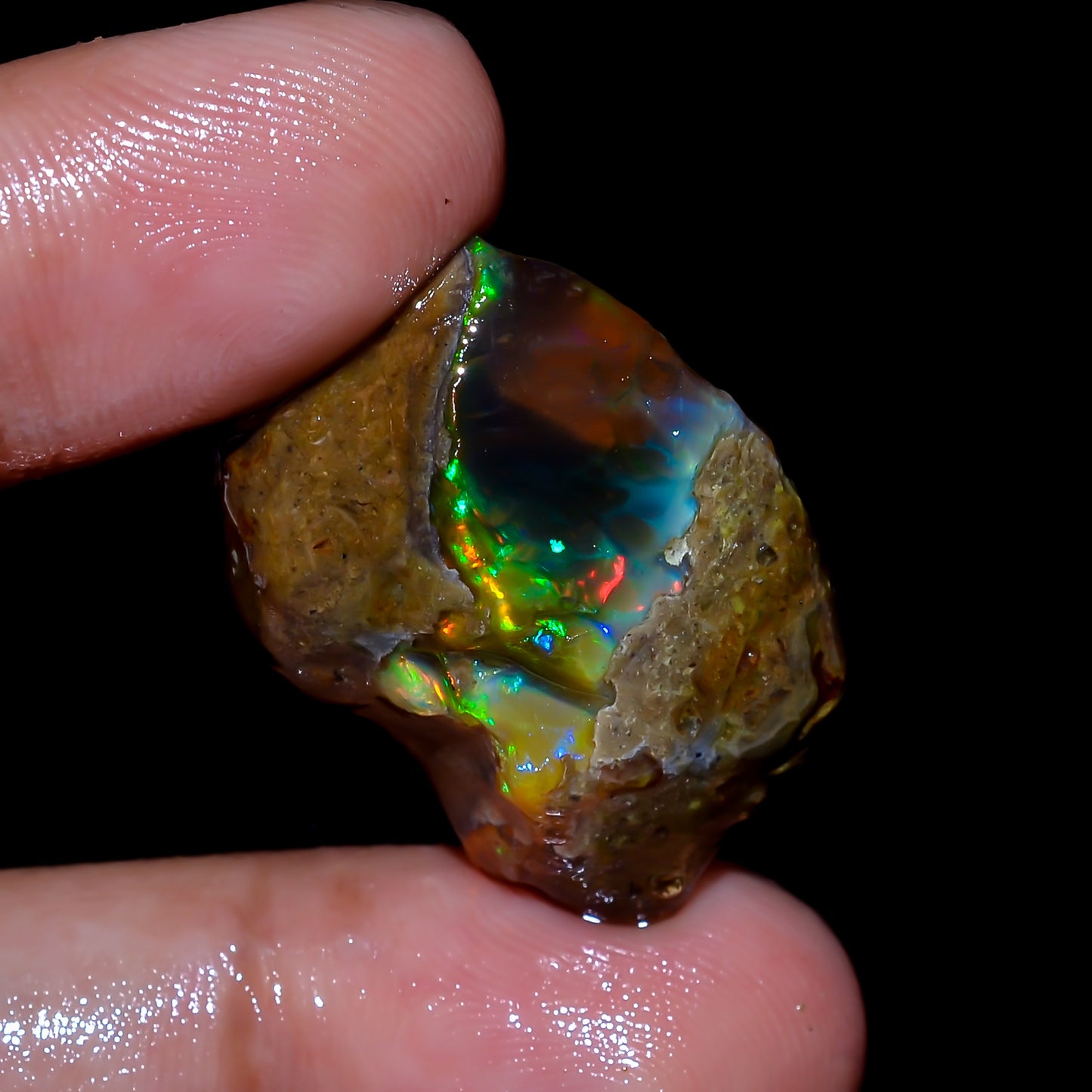 Opal Rough Specimen 29.00 Carat (5.8g) | 100% Natural Ethiopian Opal Raw