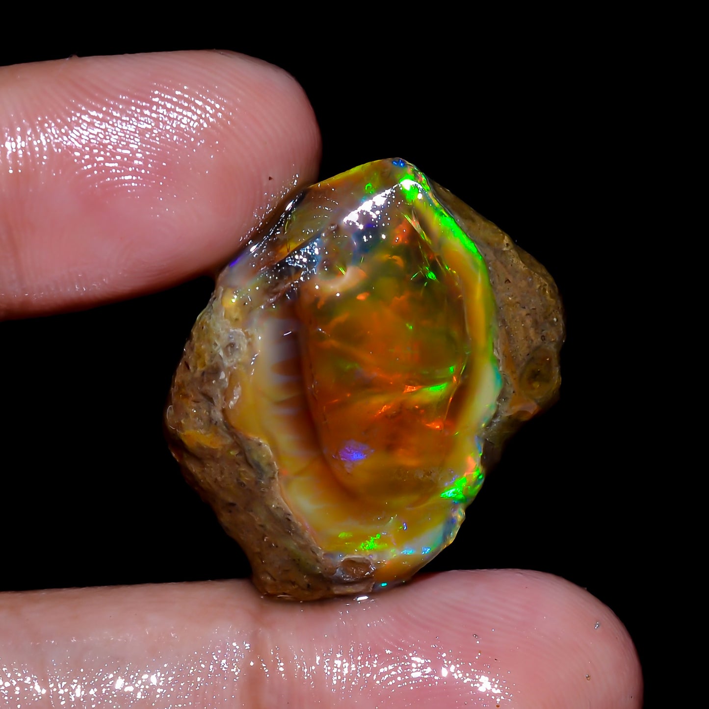 Opal Rough Specimen 29.00 Carat (5.8g) | 100% Natural Ethiopian Opal Raw