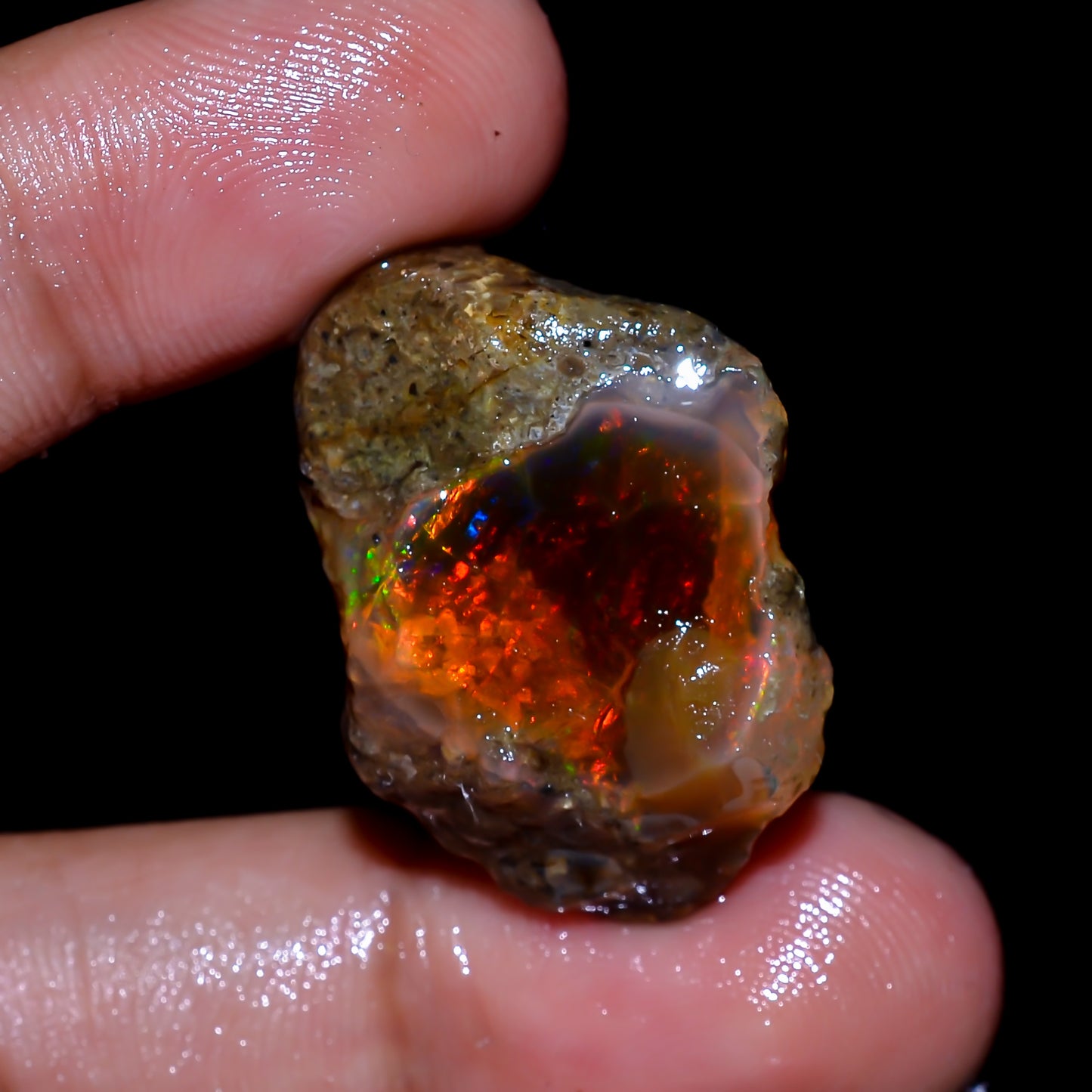 Opal Rough Specimen 29.00 Carat (5.8g) | 100% Natural Ethiopian Opal Raw