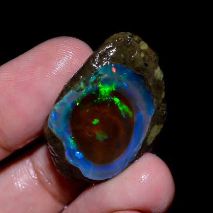 Opal Rough Specimen 25.5 Carat (5.1g) | 100% Natural Ethiopian Opal Raw