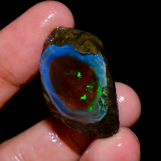 Opal Rough Specimen 25.5 Carat (5.1g) | 100% Natural Ethiopian Opal Raw