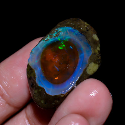 Opal Rough Specimen 25.5 Carat (5.1g) | 100% Natural Ethiopian Opal Raw