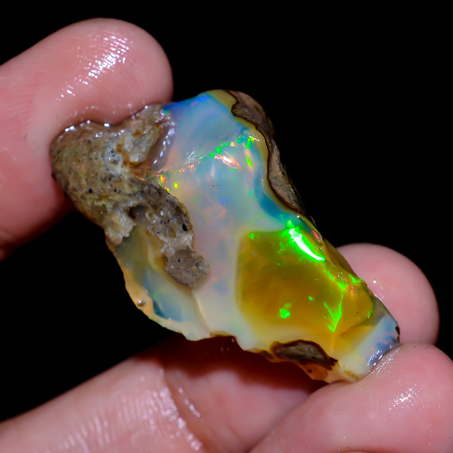 Opal Rough Specimen 24.5 Carat (4.9g) | 100% Natural Ethiopian Opal Raw