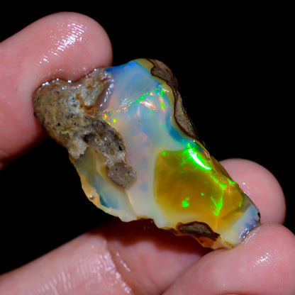 Opal Rough Specimen 24.5 Carat (4.9g) | 100% Natural Ethiopian Opal Raw