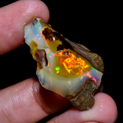 Opal Rough Specimen 24.5 Carat (4.9g) | 100% Natural Ethiopian Opal Raw