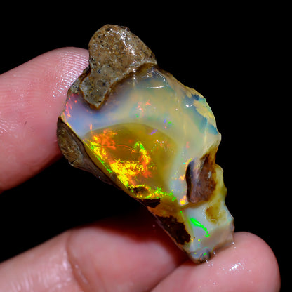 Opal Rough Specimen 24.5 Carat (4.9g) | 100% Natural Ethiopian Opal Raw