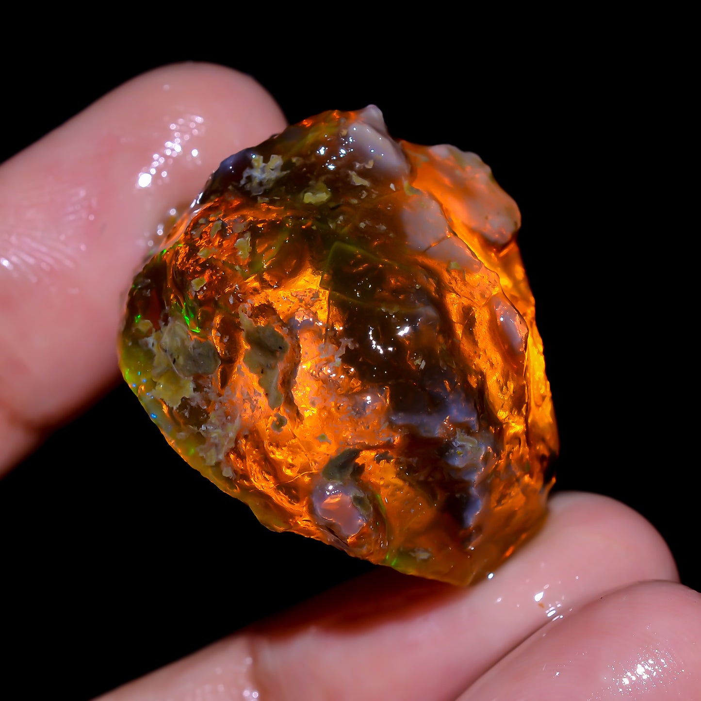Opal Rough Specimen 49.00 Carat (9.8g) | 100% Natural Ethiopian Opal Raw