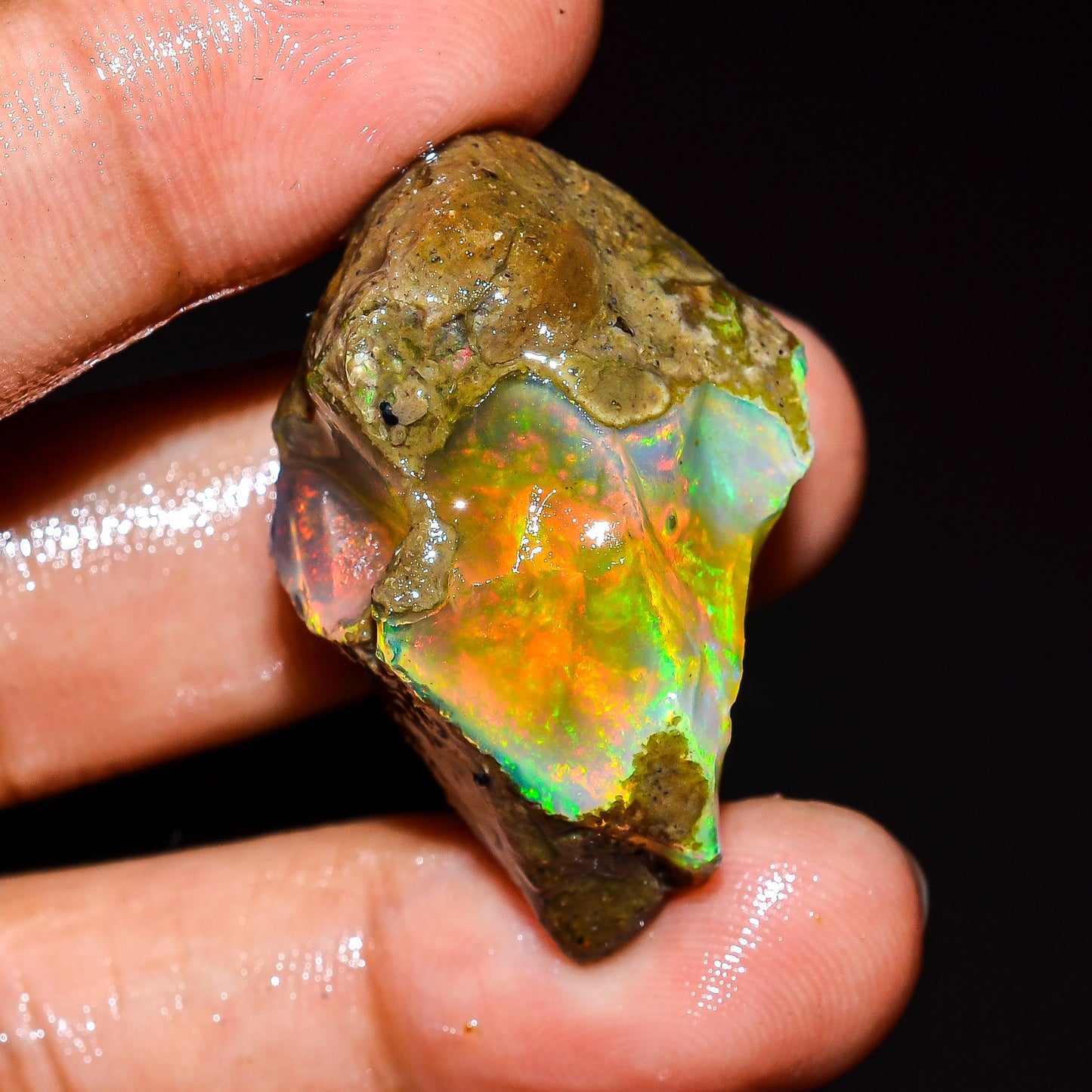 Opal Rough Specimen 41.00 Carat (8.2g) | 100% Natural Ethiopian Opal Raw