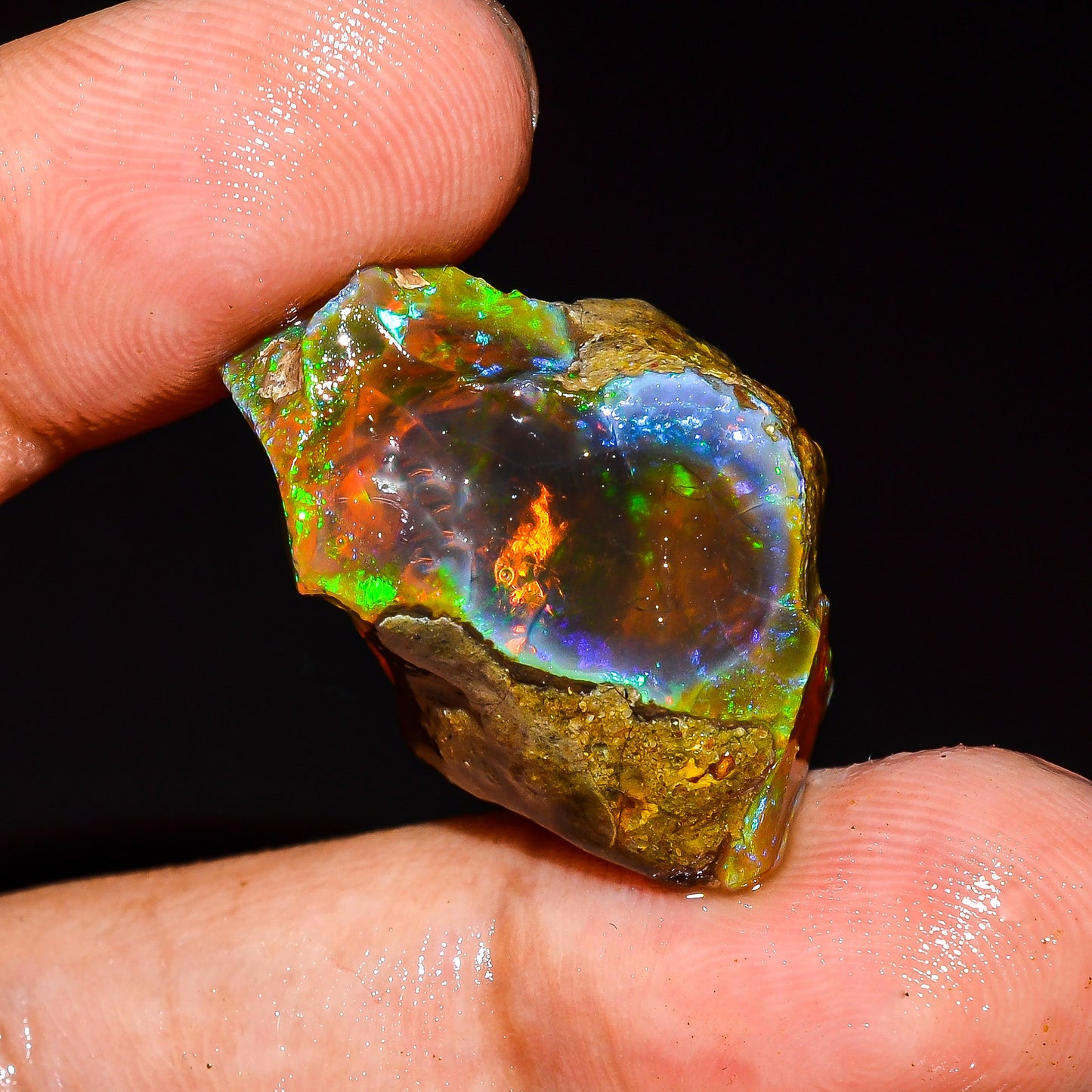 Opal Rough Specimen 28.00 Carat (5.6g) | 100% Natural Ethiopian Opal Raw