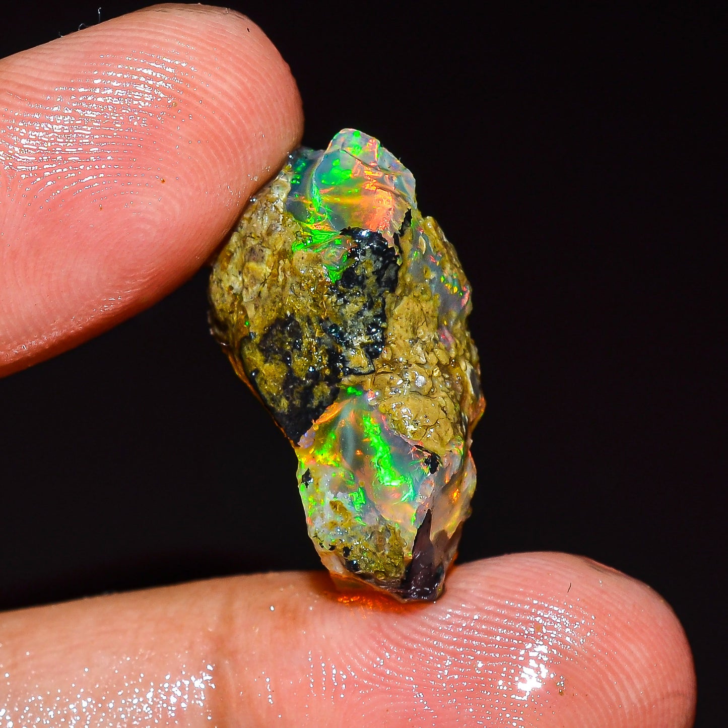 Opal Rough Specimen 13.00 Carat (2.6g) | 100% Natural Ethiopian Opal Raw