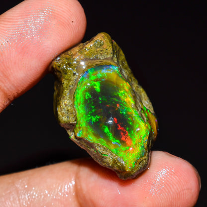 Opal Rough Specimen 24.00 Carat (4.8g) | 100% Natural Ethiopian Opal Raw
