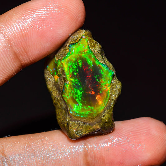 Opal Rough Specimen 24.00 Carat (4.8g) | 100% Natural Ethiopian Opal Raw