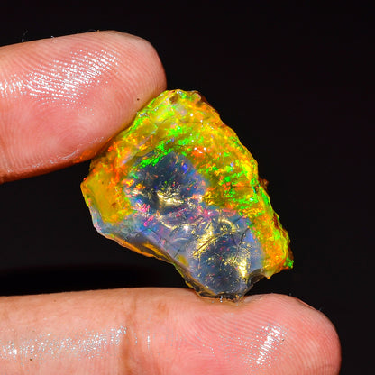 Opal Rough Specimen 16.00 Carat (3.2g) | 100% Natural Ethiopian Opal Raw