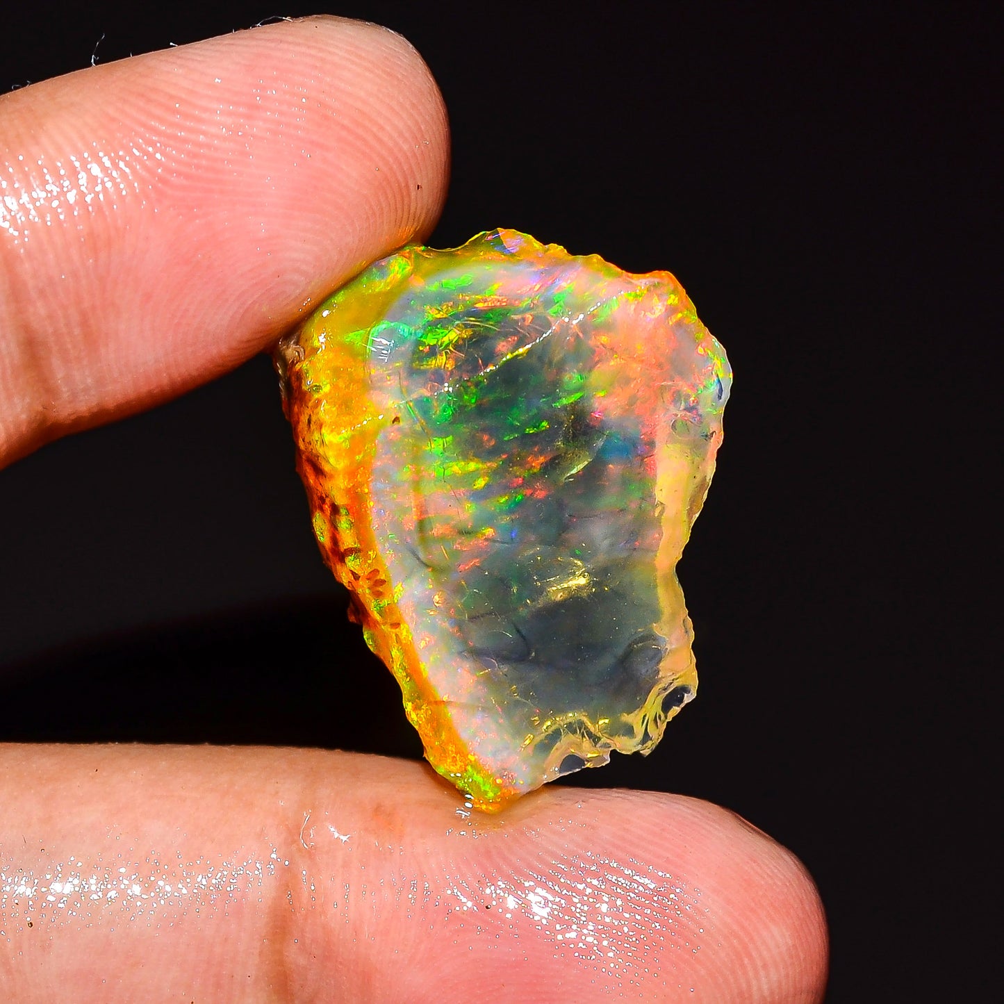 Opal Rough Specimen 16.00 Carat (3.2g) | 100% Natural Ethiopian Opal Raw