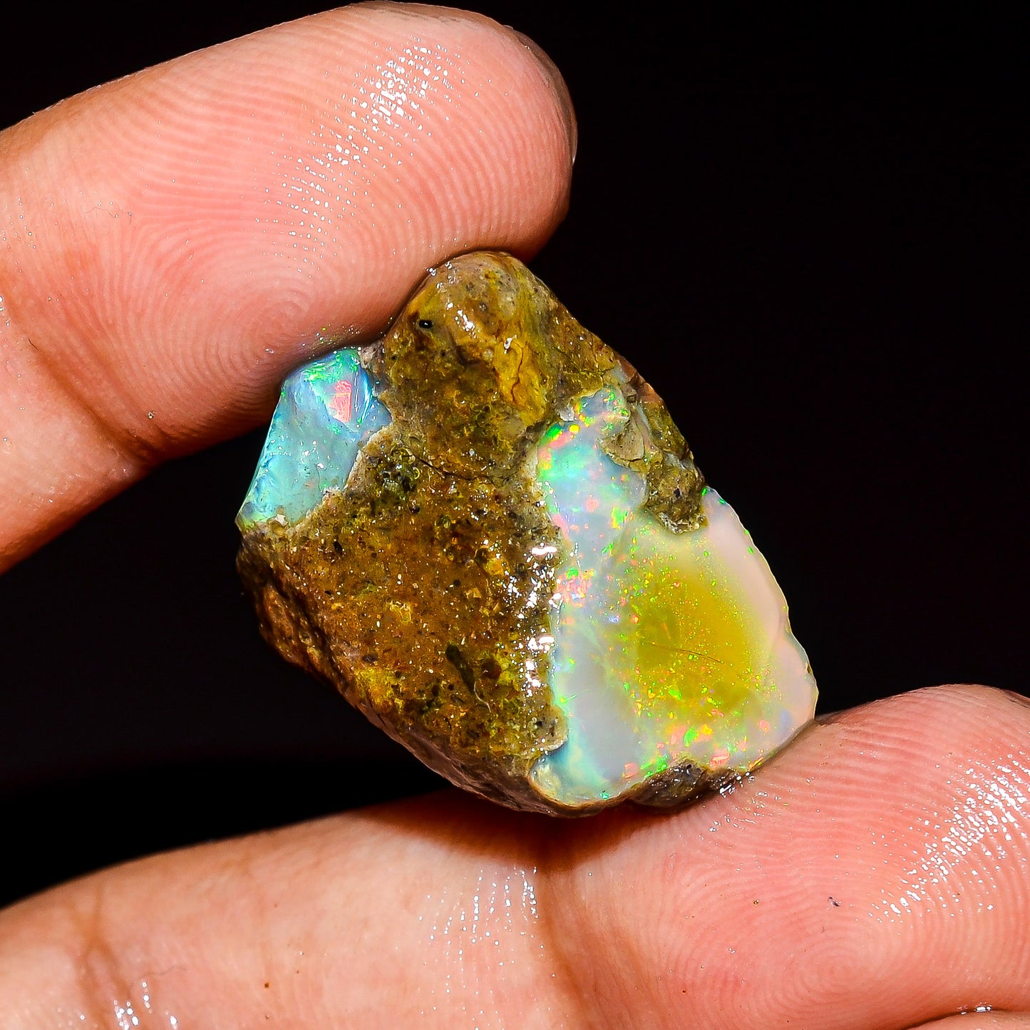 Opal Rough Specimen 24.5 Carat (4.9g) | 100% Natural Ethiopian Opal Raw