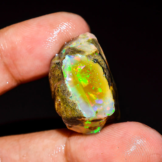 Opal Rough Specimen 24.5 Carat (4.9g) | 100% Natural Ethiopian Opal Raw