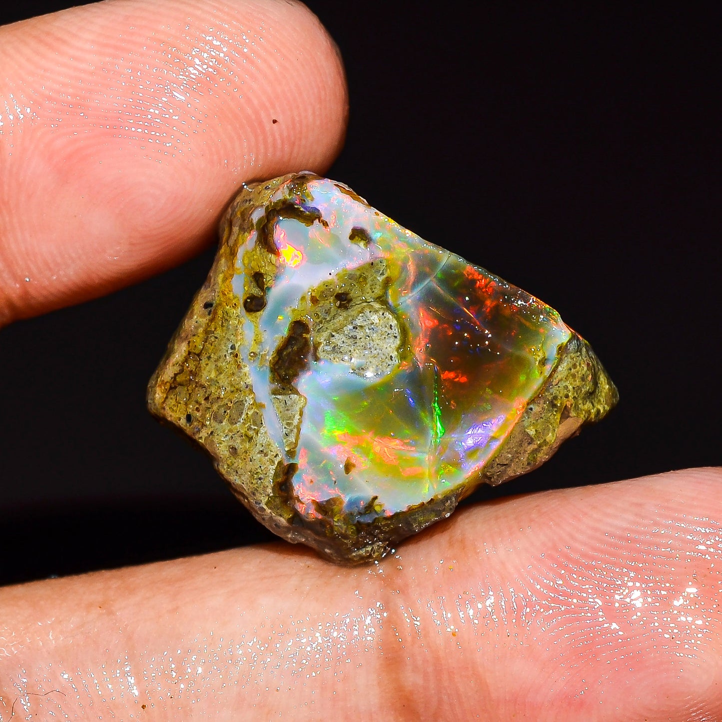 Opal Rough Specimen 20.5 Carat (4.1g) | 100% Natural Ethiopian Opal Raw