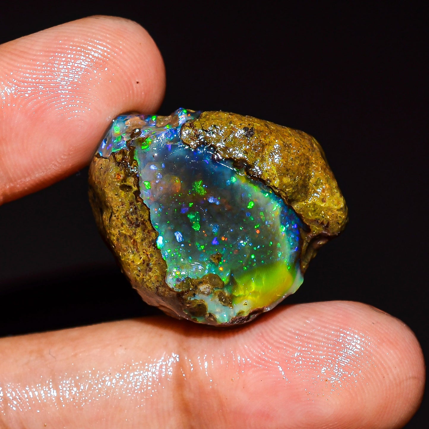 Opal Rough Specimen 37.00 Carat (7.4g) | 100% Natural Ethiopian Opal Raw