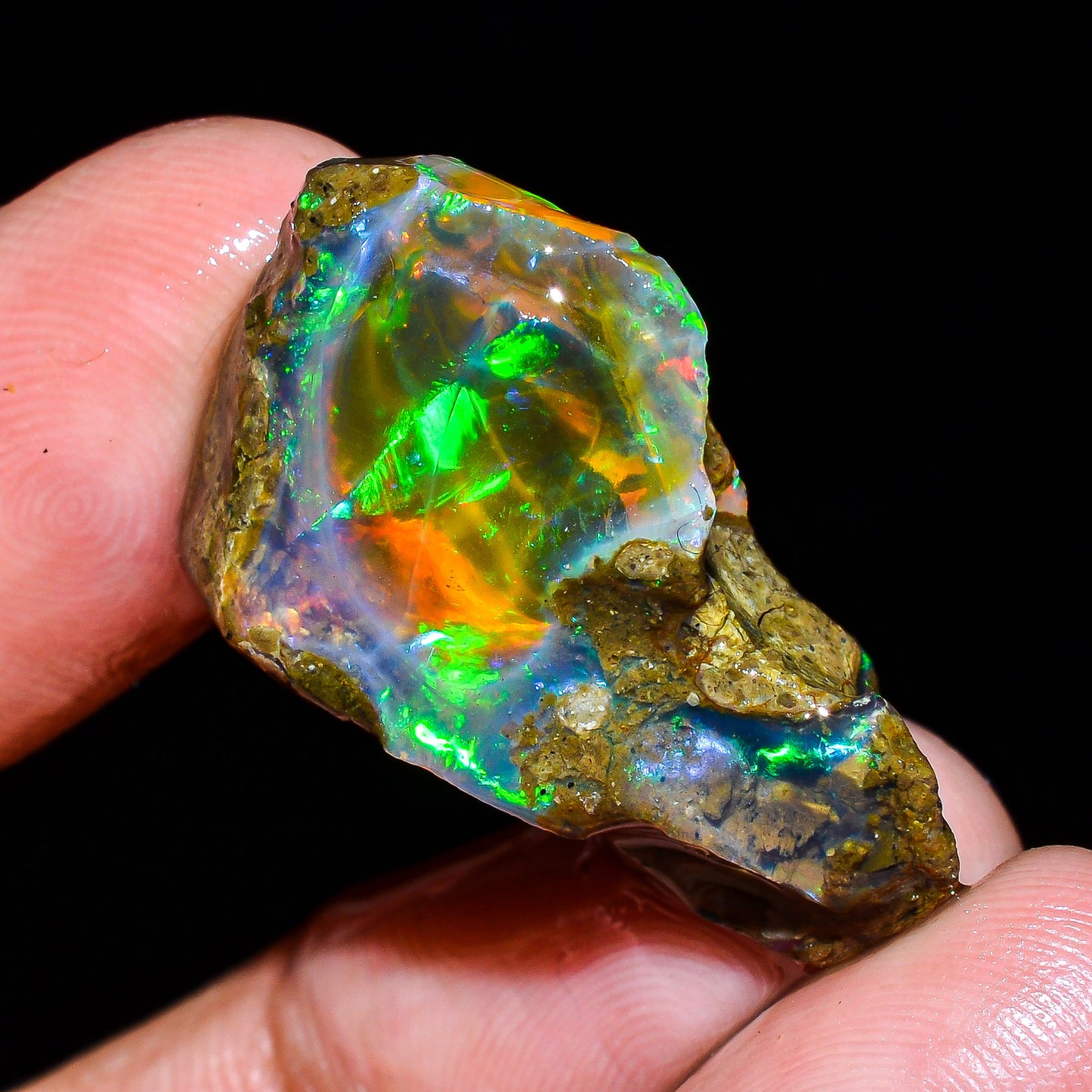 Opal Rough Specimen 19.5 Carat (3.9g) | 100% Natural Ethiopian Opal Raw