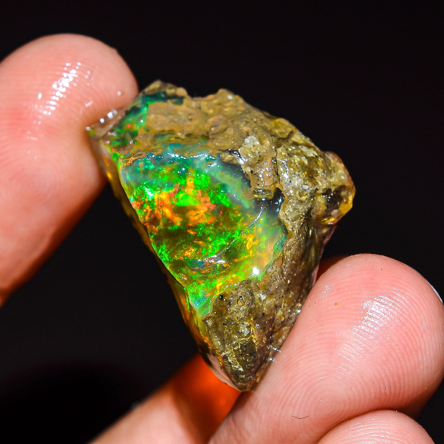 Opal Rough Specimen 19.5 Carat (3.9g) | 100% Natural Ethiopian Opal Raw